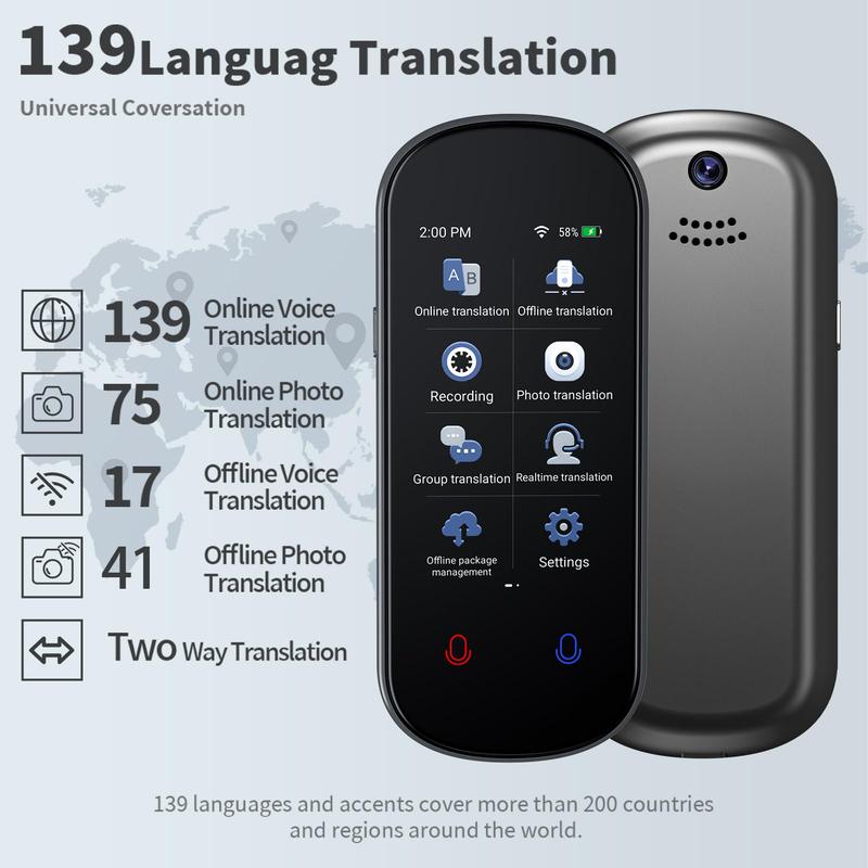 exs ulity Language Translator Device, Instant Translator with 3.1