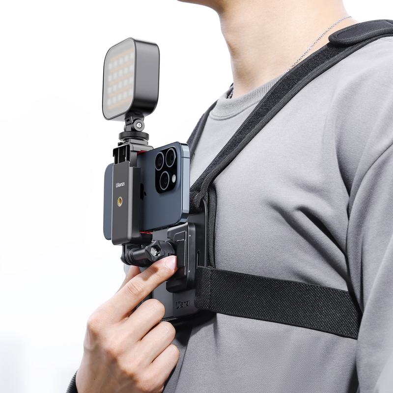 Ulanzi CM027 Chest Head Strap Mount Belt Phone For Smartphone Gopro insta360 x3 dji osmo Pocket 3 Action Camera Accessories Outdoor Video