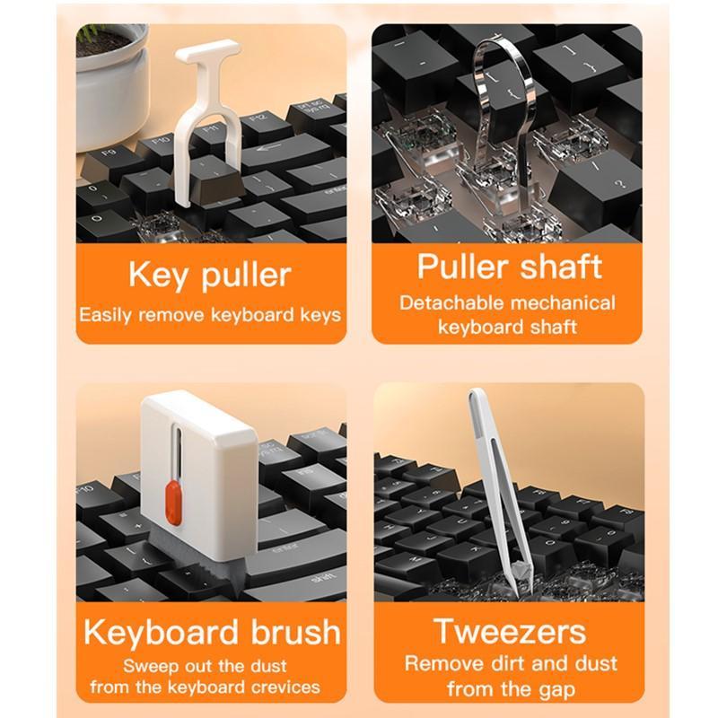 Digital Cleaning Tool Kit, 32 in 1 Multifunctional Phone Cleaning Tool, Professional Cleaning Tool for Phone, Tablet, Computer, Keyboard, Earphone