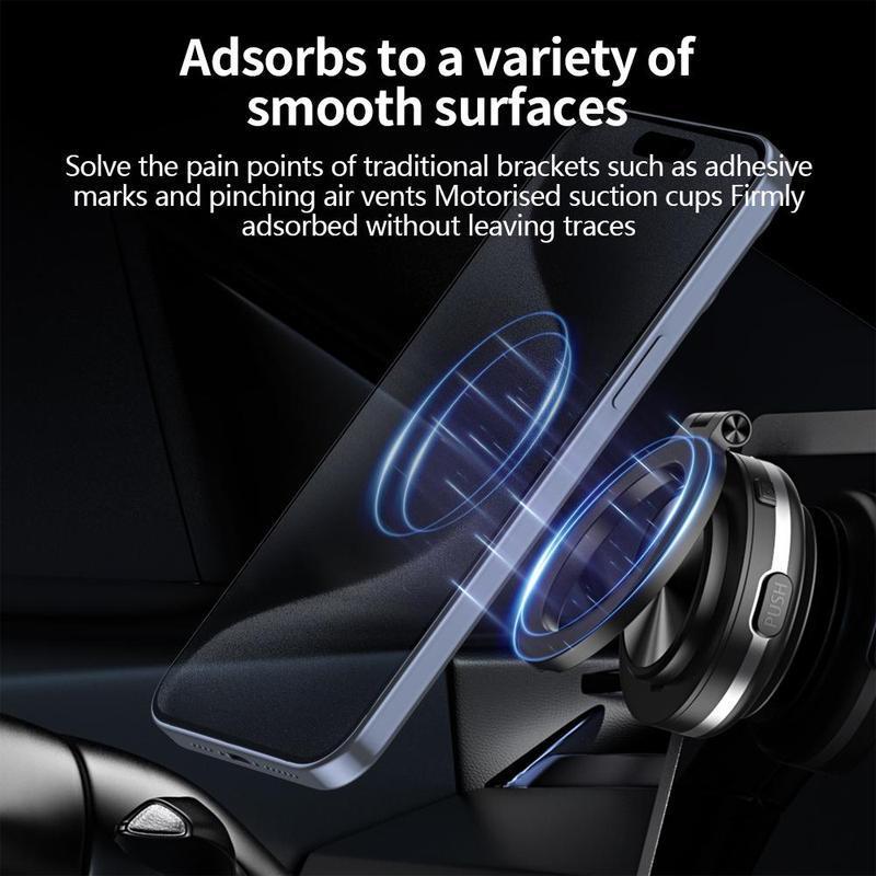 Magnetic Car Phone Holder, 360° Rotatable Car Phone Holder, Cellphone Stand for Car, Universal Car Phone Mount, Cellphone Car Holder, Car Interior Accessories for Car, Truck, SUV