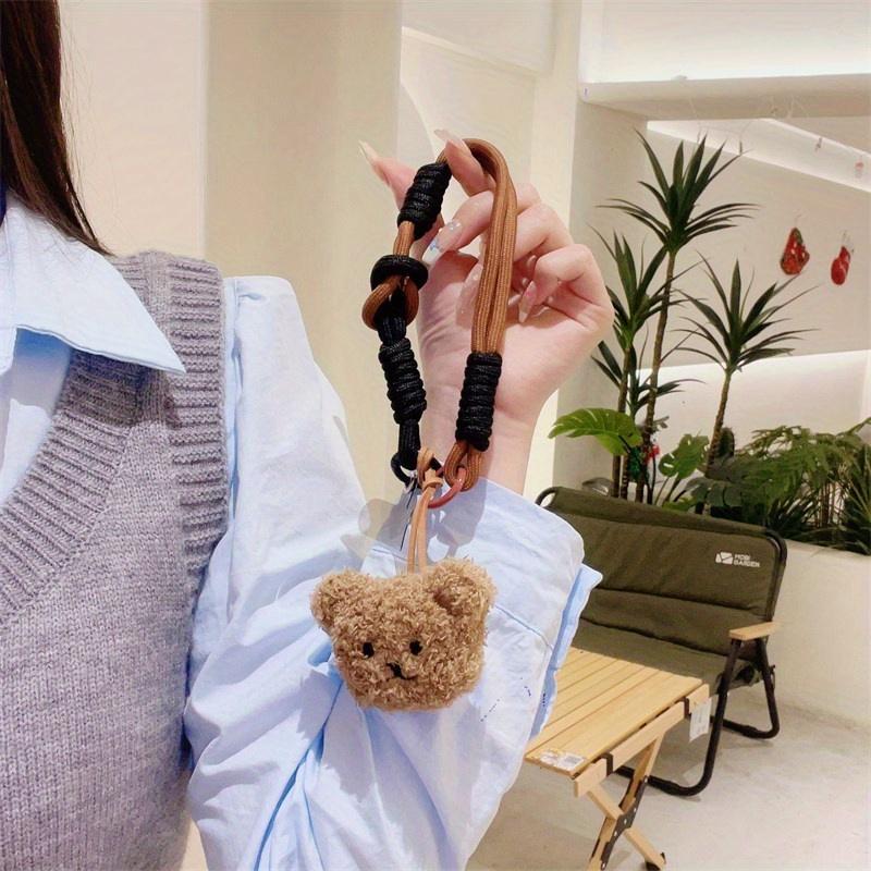 Cute Cartoon Bear Design Phone Chain, 1 Count Anti-lost Phone Lanyard, Phone Wrist Strap, Mobile Phone Decoration Accessories for Women & Girls