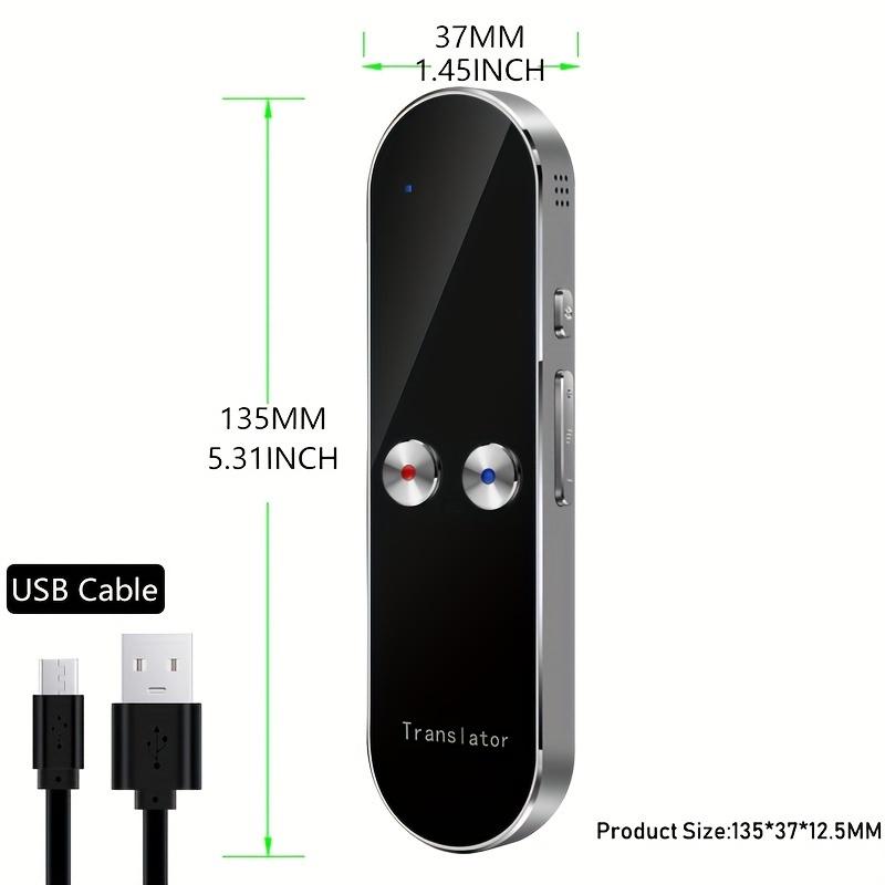 Smart Language Translator, Portable, Two-Way Real Time Instant Voice Translator, Suitable For Travelling, Business Trip