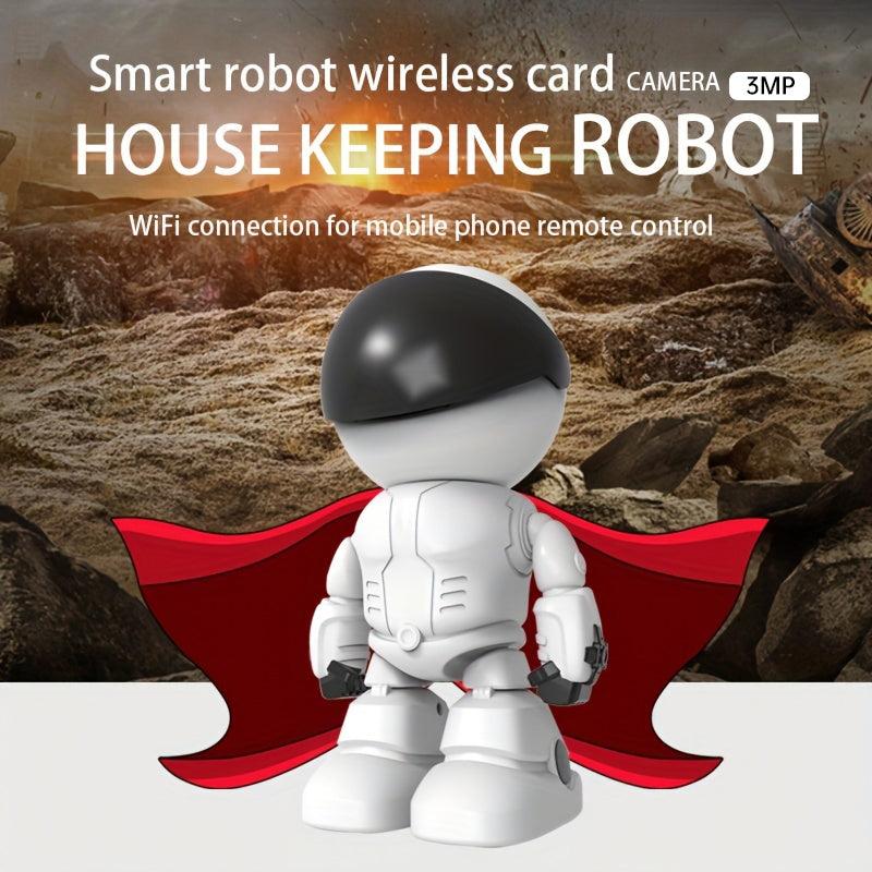 Smart Mini Robot 1080P Wifi IP Camera WiFi PanTilt