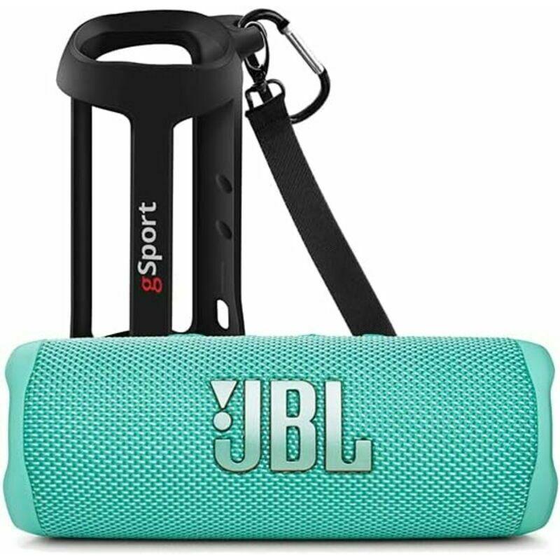 JBL FLIP 6 Waterproof Portable Speaker Bundle with gSport Silicone Sleeve