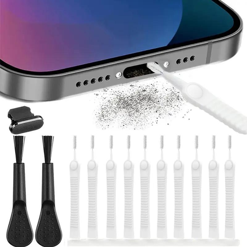 Mobile Phone Keyboard Cleaning Kit, 1 Set Cell Phone Dust Removal Kit, Portable Earphone Cleaning Tool Set