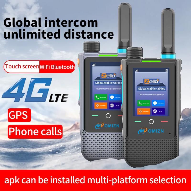 Global walkietalkie A5 5000mile intercom shockproof and durable  handheldradiostwo way  long range communication  radio