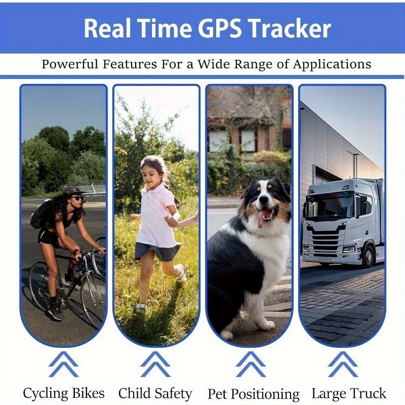 No Subscription, Mini GPS Tracker for Vehicles - Portable Real-Time Magnetic Hidden Car GPS Tracking Device, Full Global Coverage Location Tracker