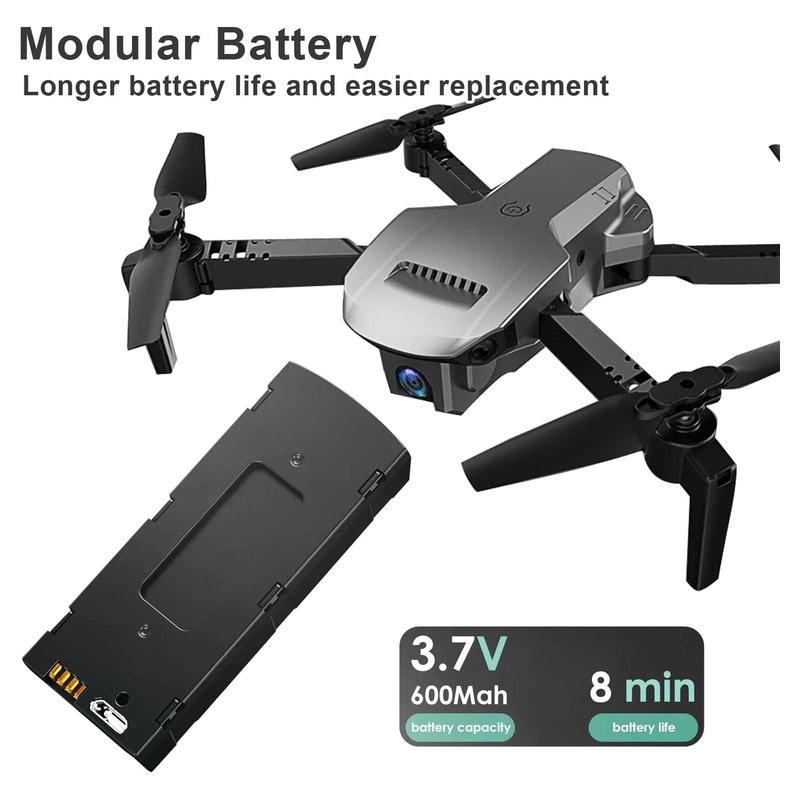 4K Foldable Drone with Dual Camera, Obstacle Avoidance, WiFi Connectivity – Ideal for Adults & Kids